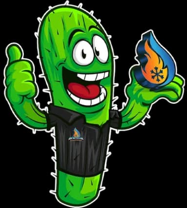 ABC Water & Air cactus mascot