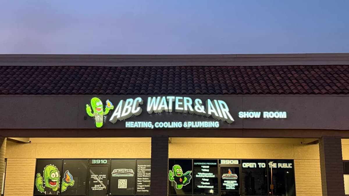 ABC Water & Air storefront in Tucson